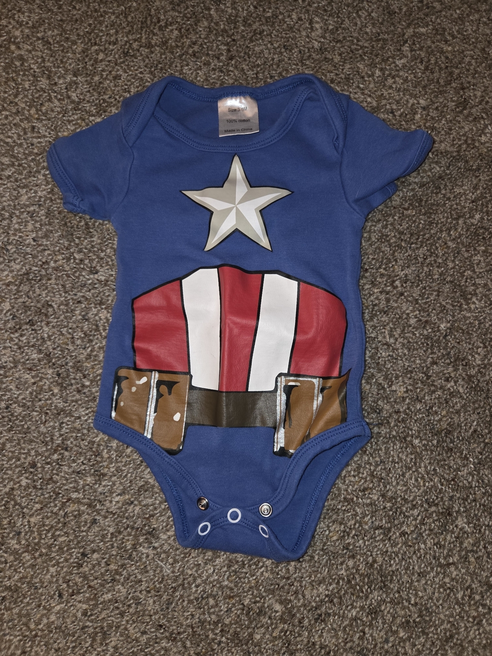 Captain America Onesie